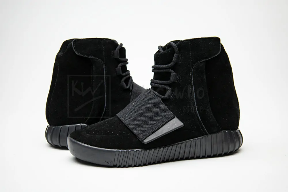 ad*s yeezy 750 boost "triple black" godkiller bb1839